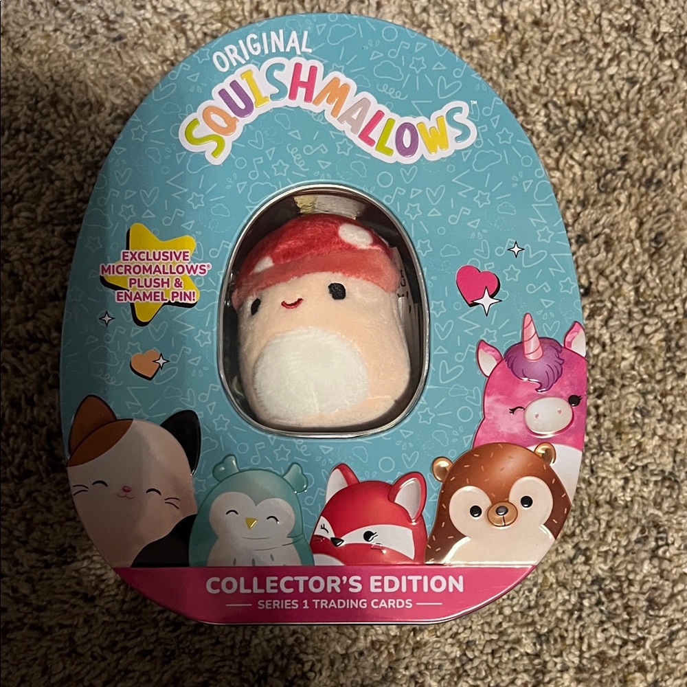 Squishmallows Red and White Collector's Edition